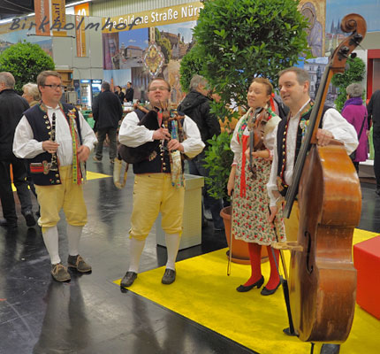 Messestand zur Bayerisch-Tschechischen Landesausstellung