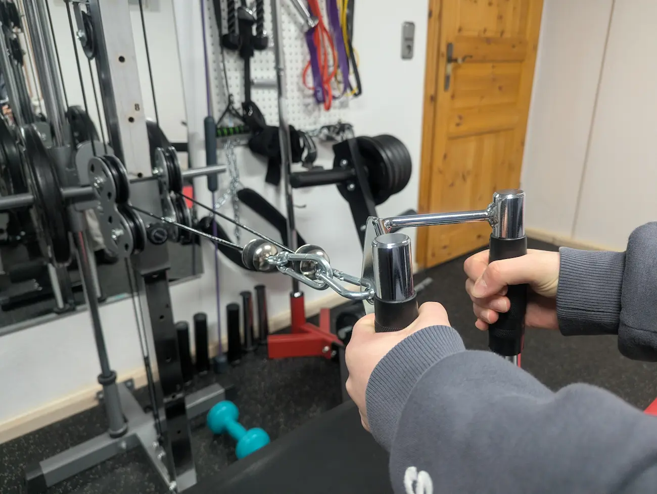 Kabelzugstation und Functional Trainer im Fitnessstudio Birkholmhof