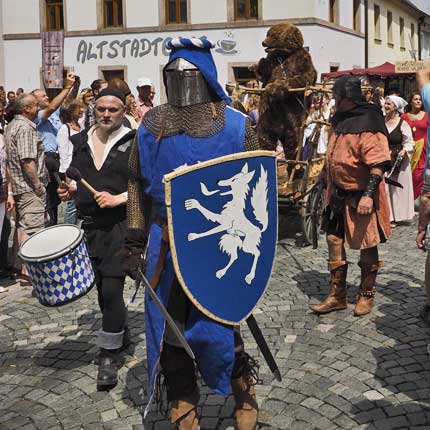 Historischem Marktspectaculum - Geschichtspark Bärnau-Tachov