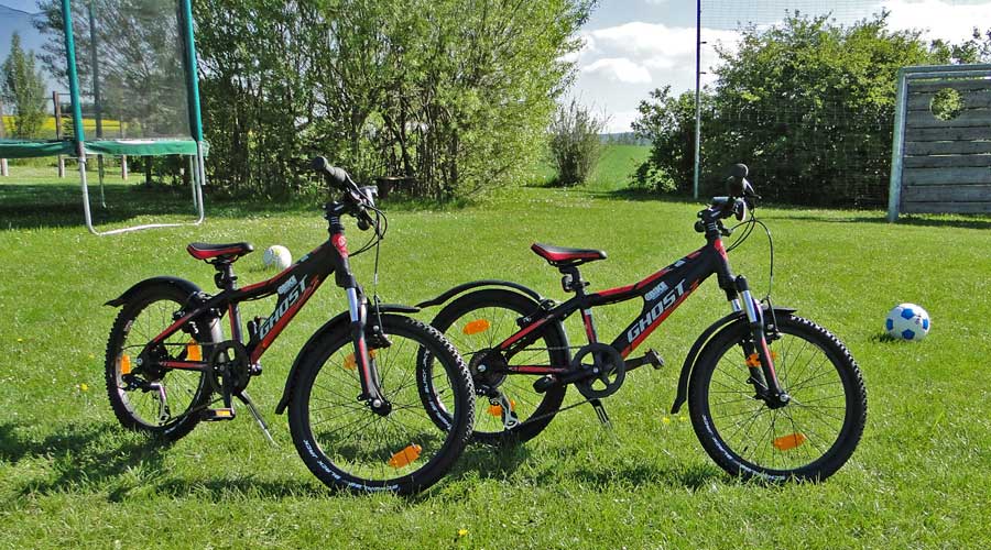 Neue Ghost Kinderräder Radgröße 20 Zoll bei unserem Fahrradverleih