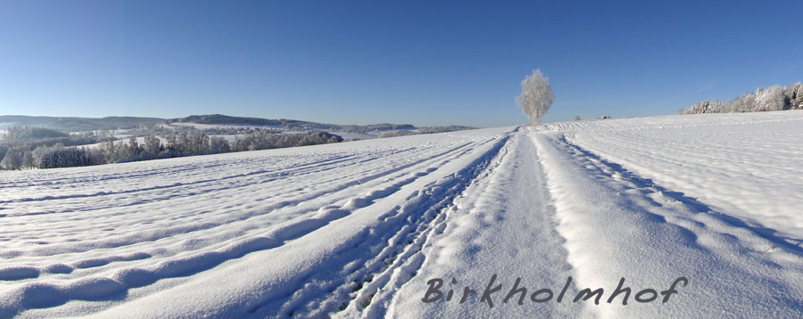 Wanderwege für eine Winterwanderung, Winterurlaub in Bayern