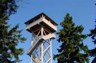 Urlaub in Bayern - Vom Oberpfalzturm hervorragende Fernsicht über den Oberpfälzer Wald genießen.